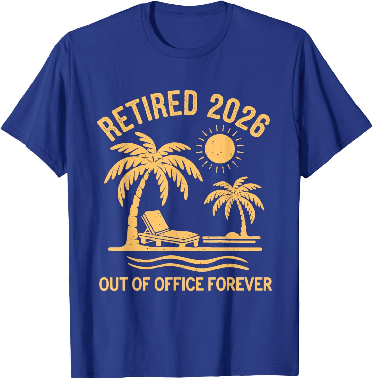 Retirement T-Shirt - T-Shirt | Royal