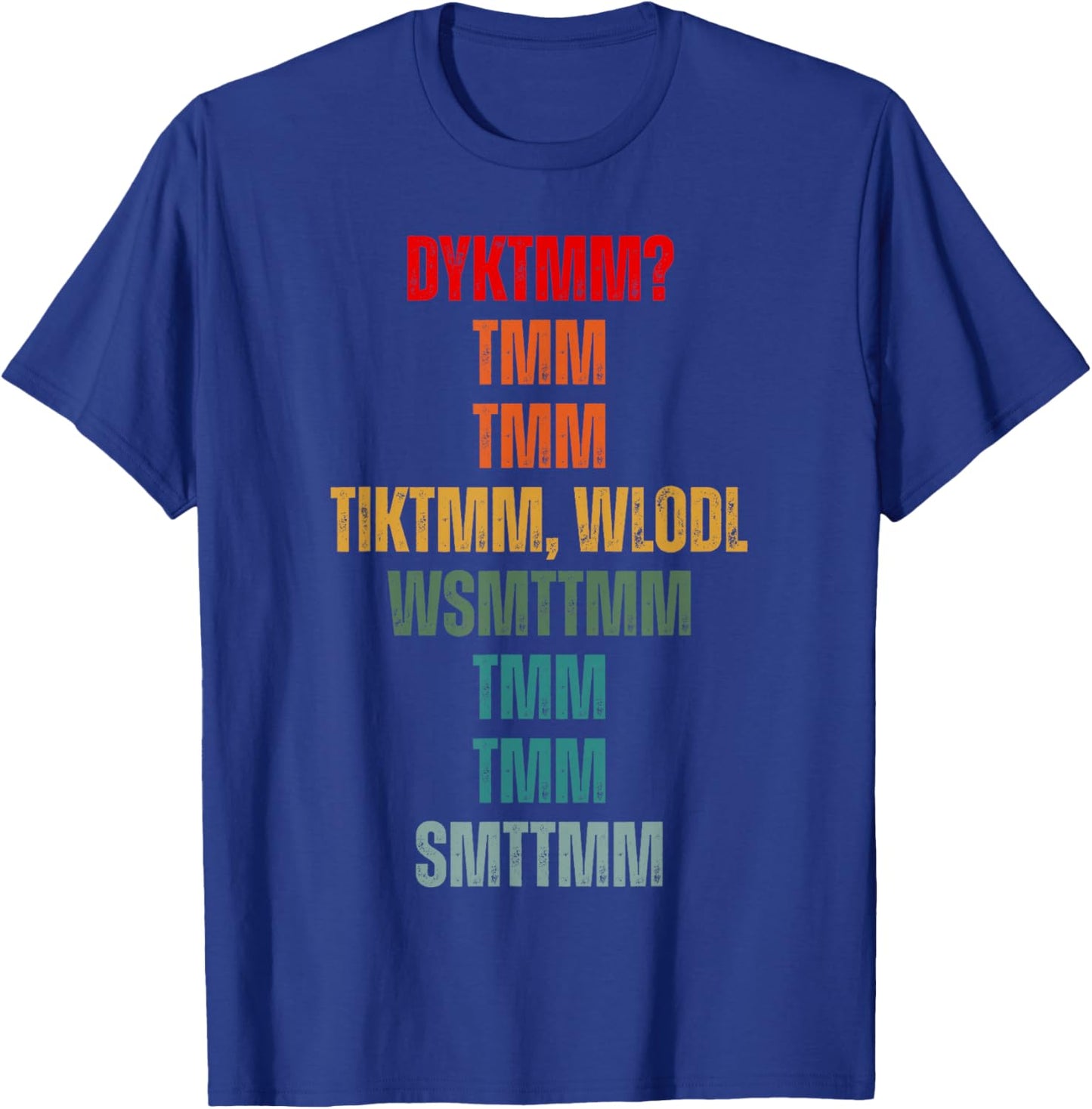 Dyktmm T-Shirt - T-Shirt | Royal