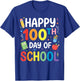 100 Days of School Teacher and Student T-Shirt - T-Shirt | Royal