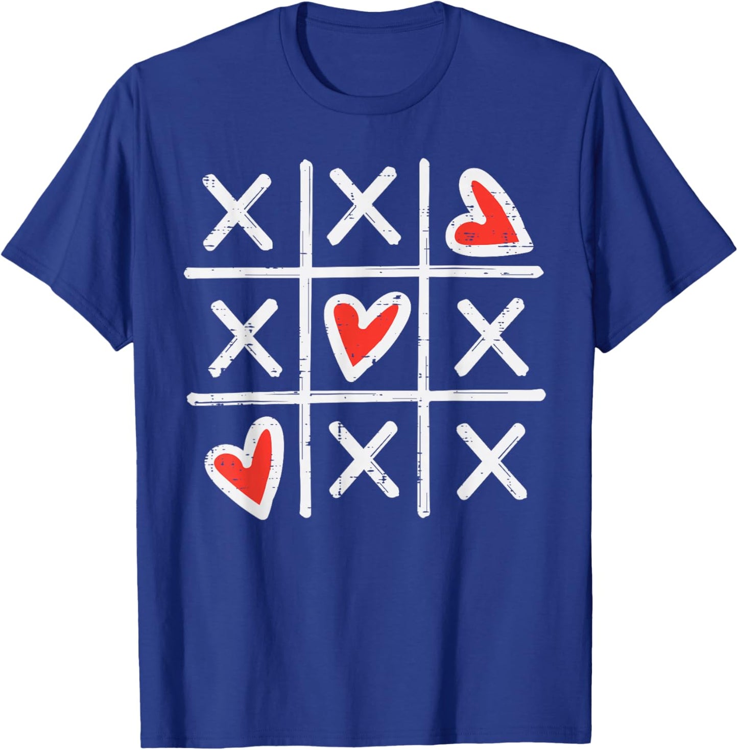 Valentines Day Game Hearts Xs Cute Women Girls Kids T-Shirt - T-Shirt | Royal