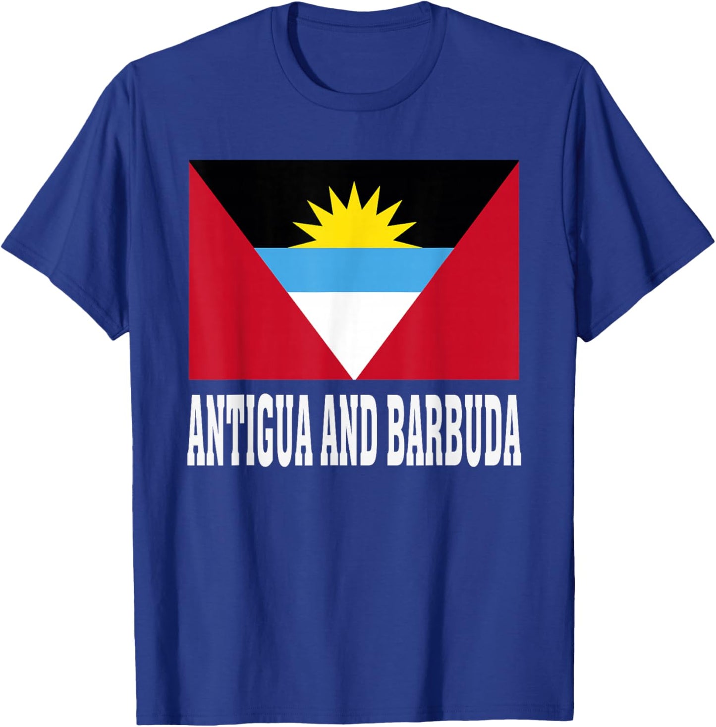 Antigua and Barbuda Flag Patriotic National Roots Souvenir T-Shirt - T-Shirt | Royal