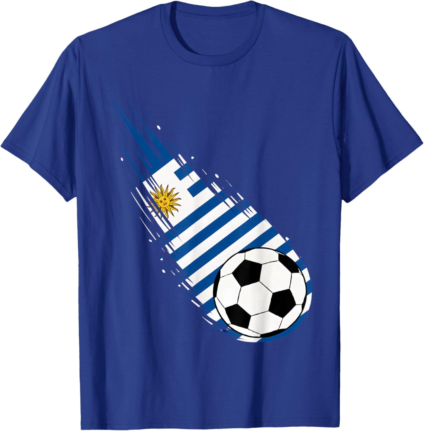 Uruguay Flag Graphic Uruguay Pride Heritage T-Shirt - T-Shirt | Royal