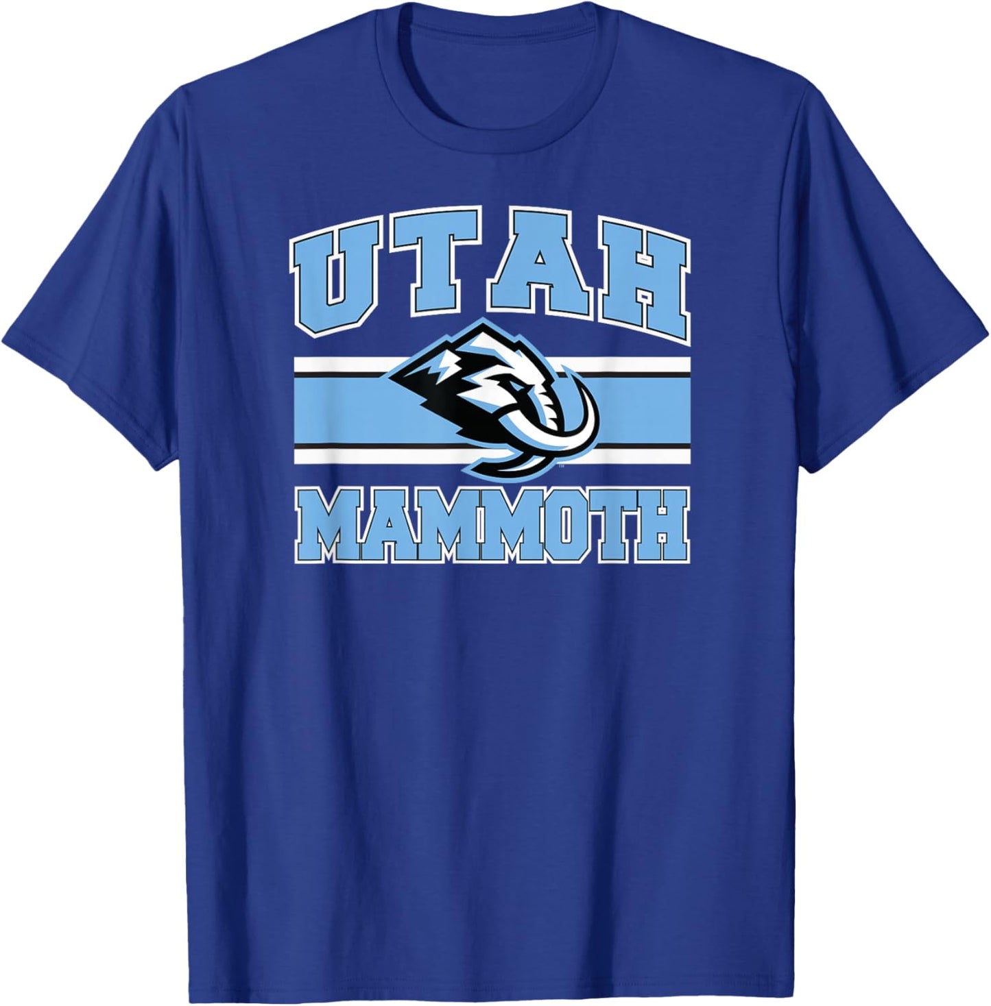 Stripe Dark Heather NHL Officially Licensed T-Shirt - T-Shirt | Royal