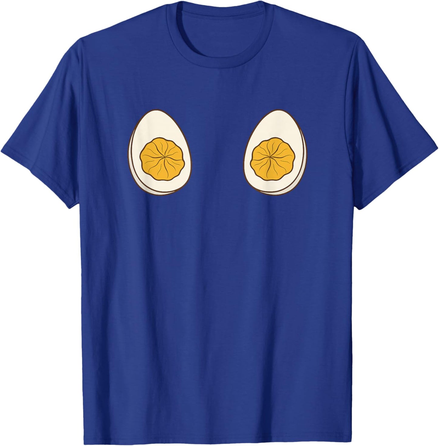 I'm Just Here for The Deviled Eggs Funny Couple T-Shirt - T-Shirt | Royal