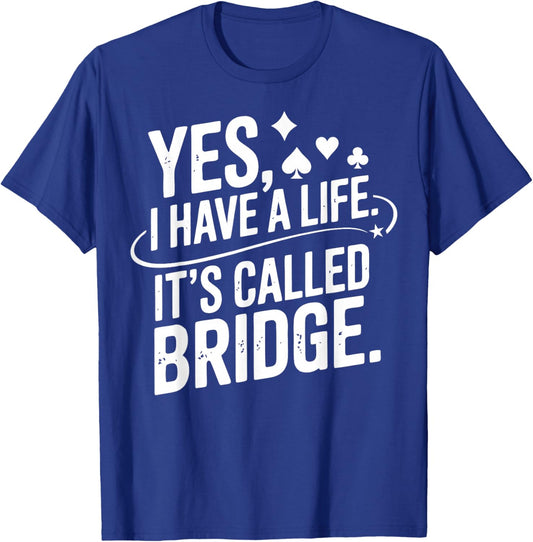 Bridge Player Bridge Lover Contract Bridge T-Shirt - T-Shirt | Royal