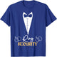 Kids Ring Security Ring Bearer Boys Wedding Party Marriage T-Shirt - T-Shirt | Royal
