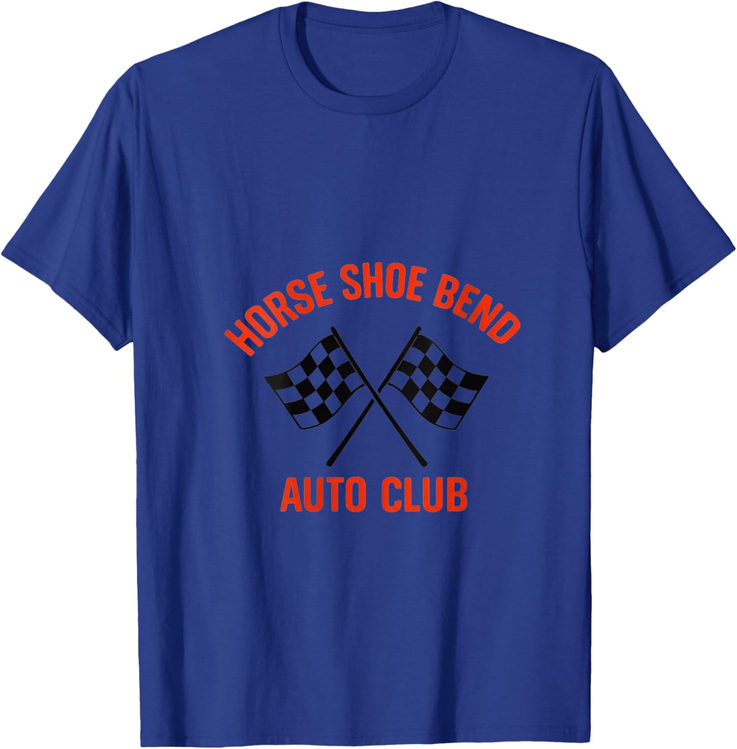 Women's Horse Shoe Bend Auto Club V-Neck T-Shirt - T-Shirt | Royal