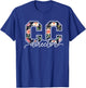 Classical Conversations Floral Design for CC Director T-Shirt - T-Shirt | Royal