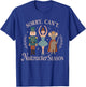 Funny Vintage Sorry Can't Nutcracker Season Sugar Plum Fairy T-Shirt - T-Shirt | Royal