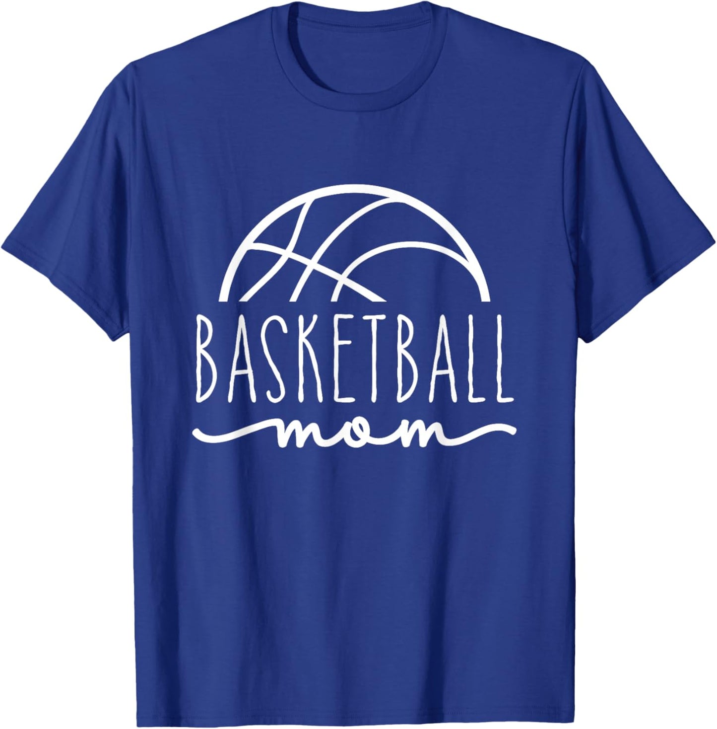 Basketball Mom Life Sports T-Shirt - T-Shirt | Royal