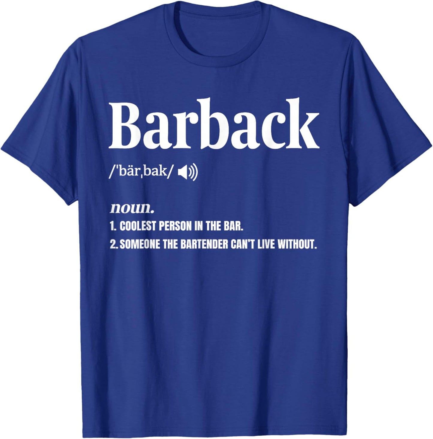 Barback T-Shirt - T-Shirt | Royal