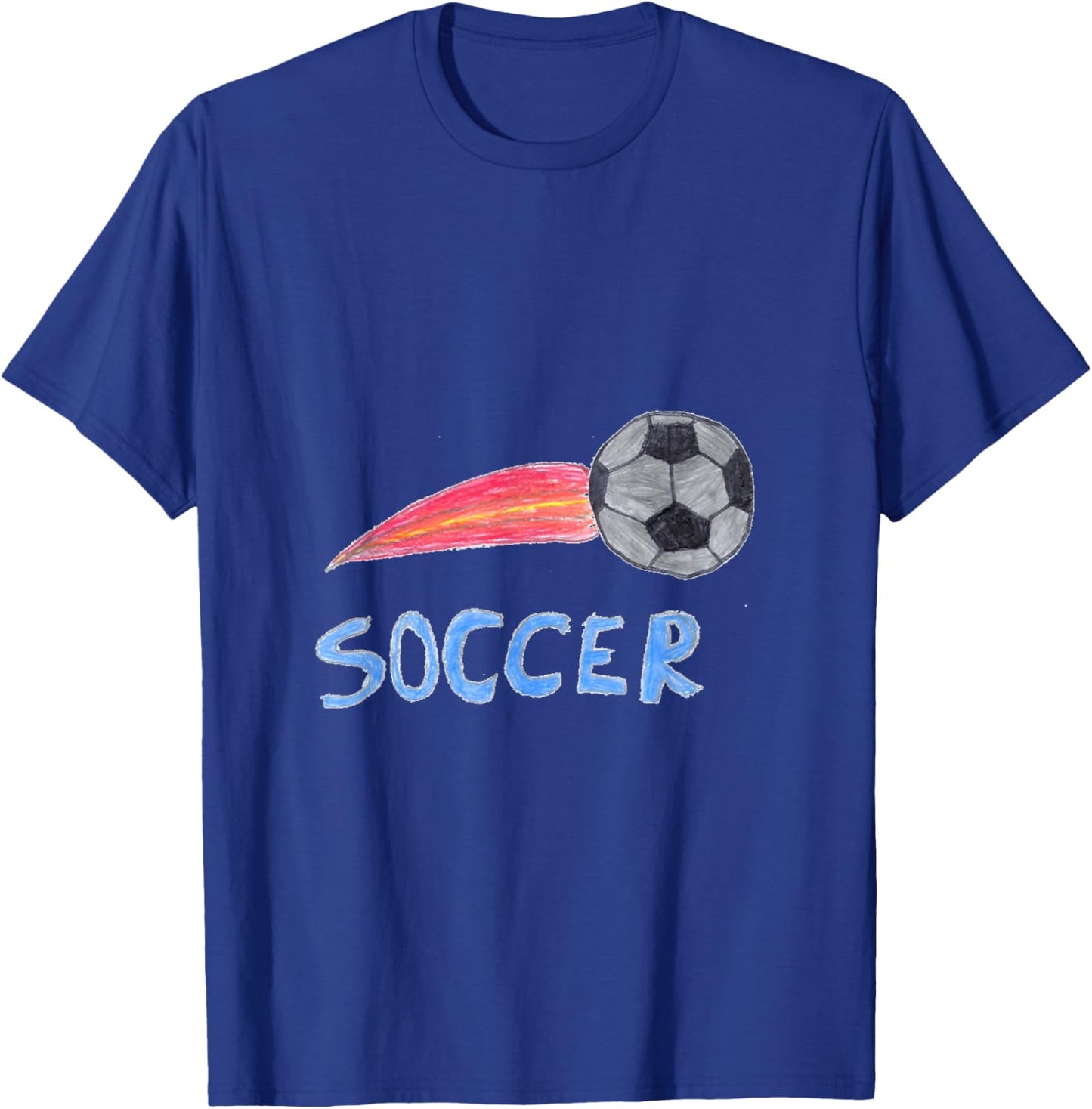 Soccer Ball T-Shirt - T-Shirt | Royal