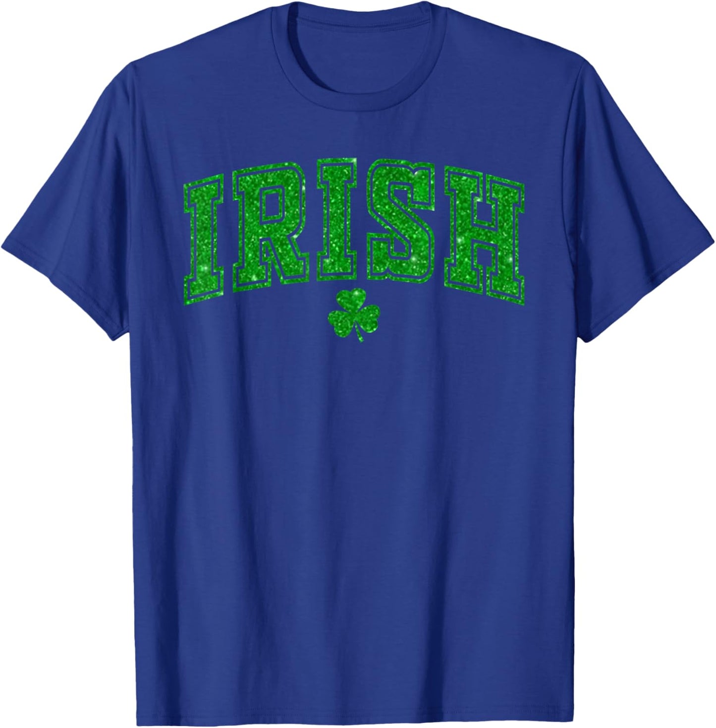 Lucky Shamrock Irish Ireland Happy St.Patrick's Day Retro T-Shirt - T-Shirt | Royal