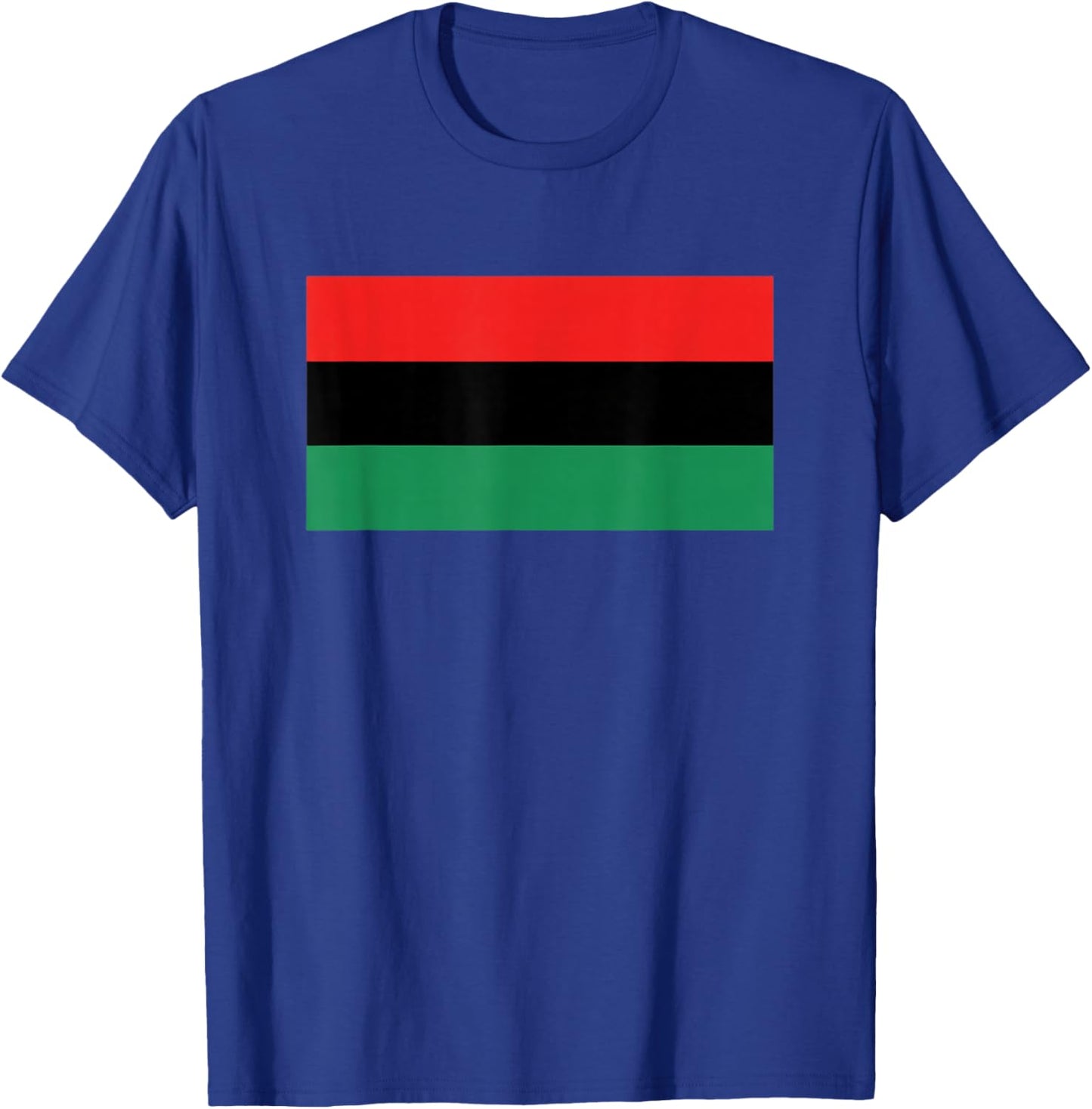 Pan African Flag Red Black Green African Pride Afrocentric T-Shirt - T-Shirt | Royal