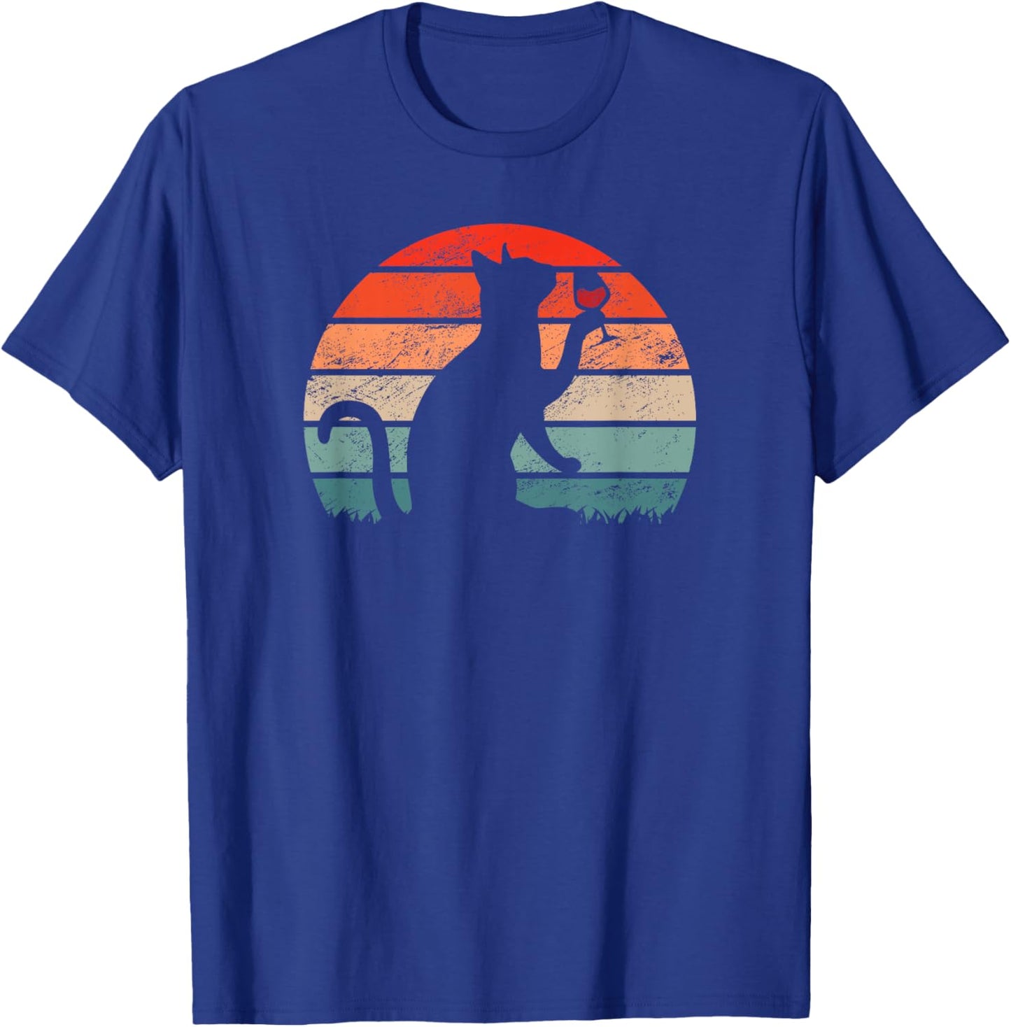 Funny Cat T-Shirt - T-Shirt | Royal