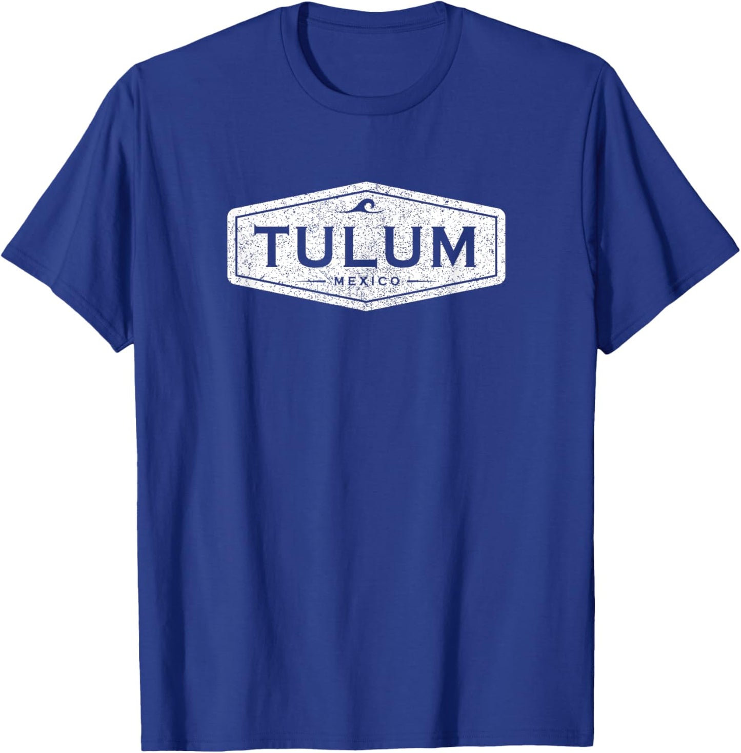 Tulum Mexico Vintage Throwback Sun Retro Boys Souvenir T-Shirt - T-Shirt | Royal