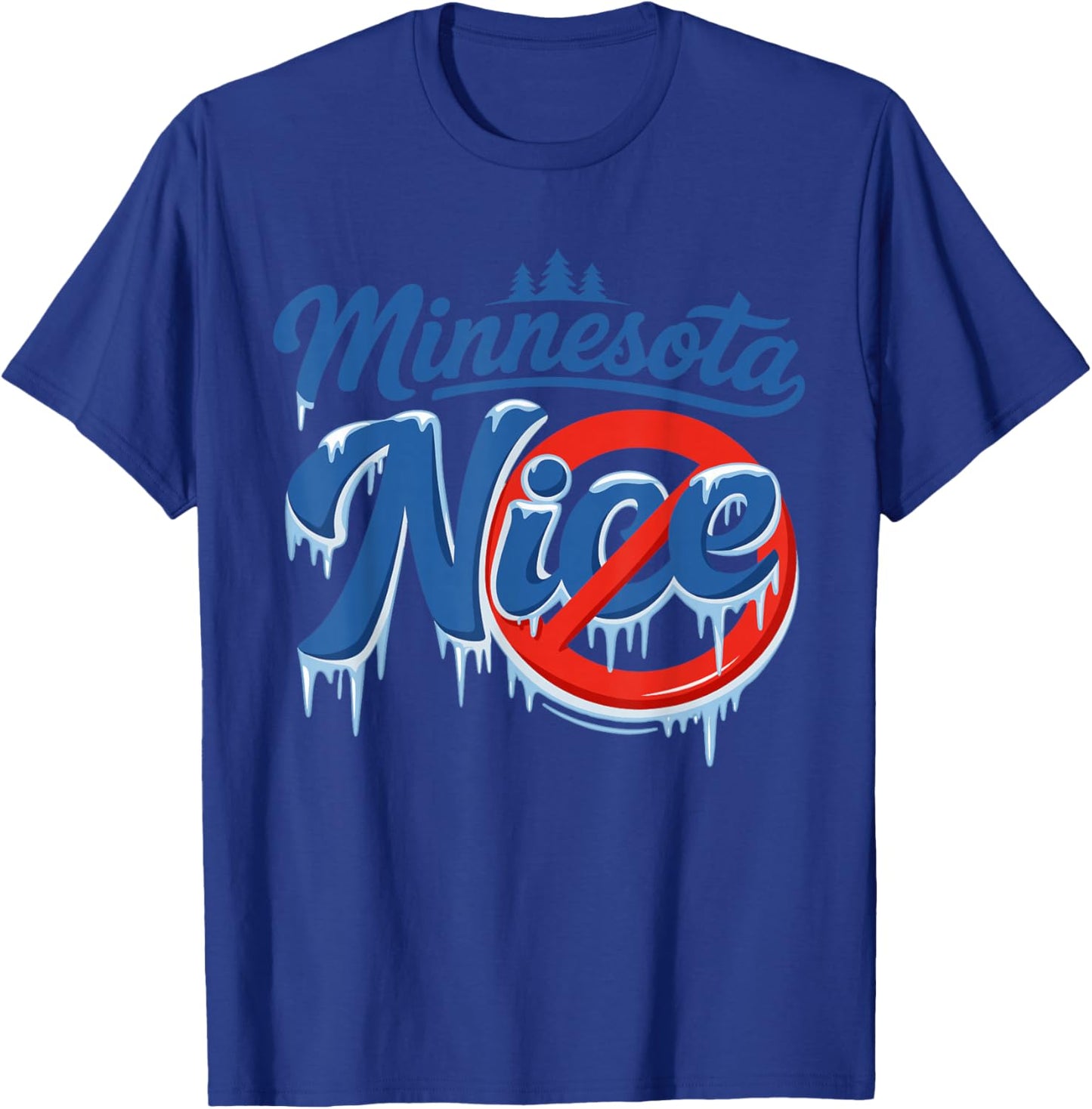 Minnesota Rebel New State Flag T-Shirt - T-Shirt | Royal