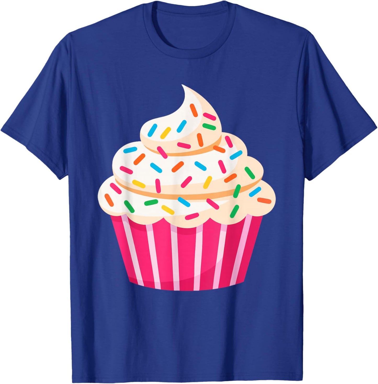 Cupcake Shirt Adult Men Women Kids Cupcake Costume T-Shirt - T-Shirt | Royal