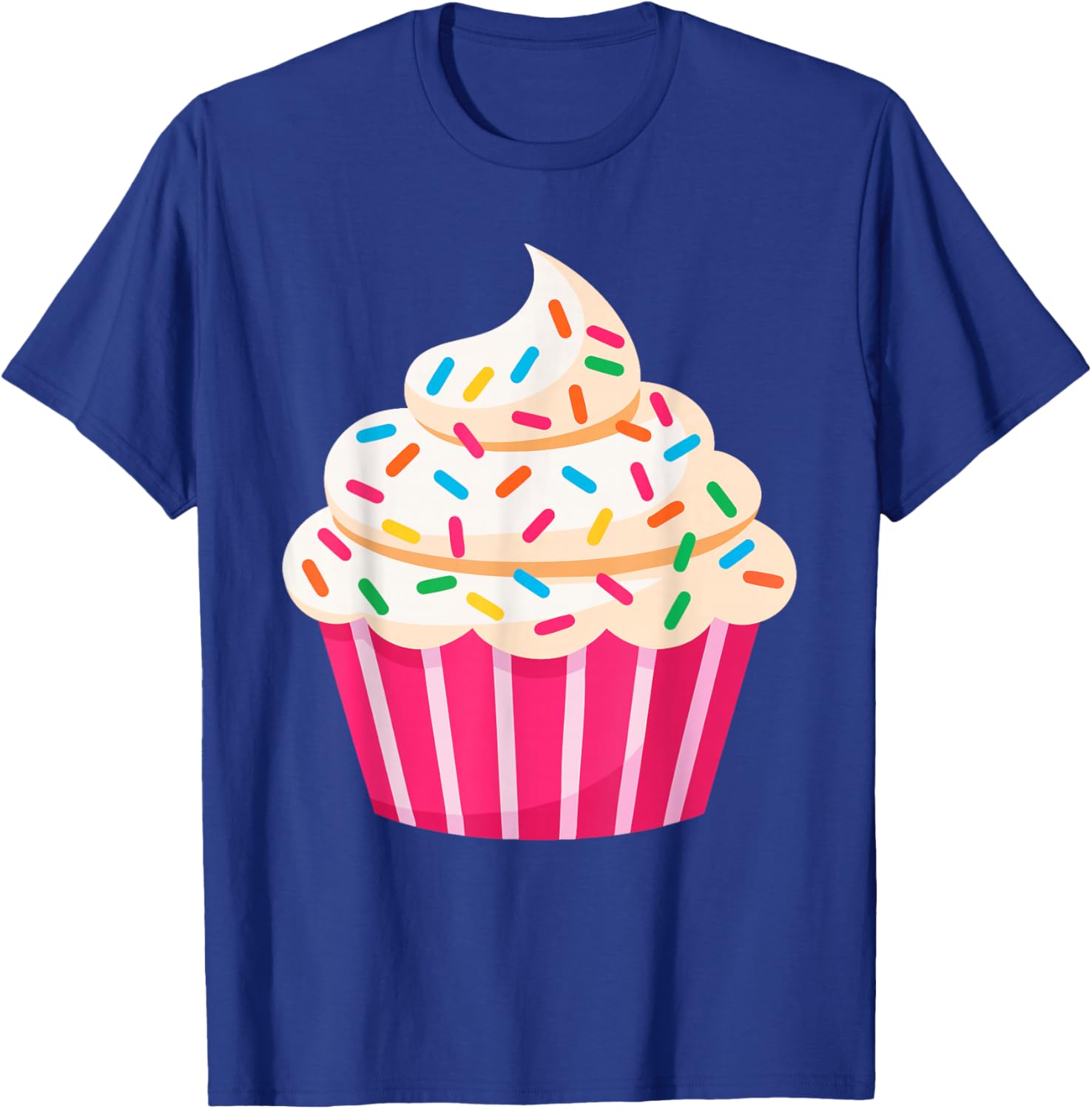 Cupcake Shirt Adult Men Women Kids Cupcake Costume T-Shirt - T-Shirt | Royal