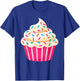 Cupcake Shirt Adult Men Women Kids Cupcake Costume T-Shirt - T-Shirt | Royal