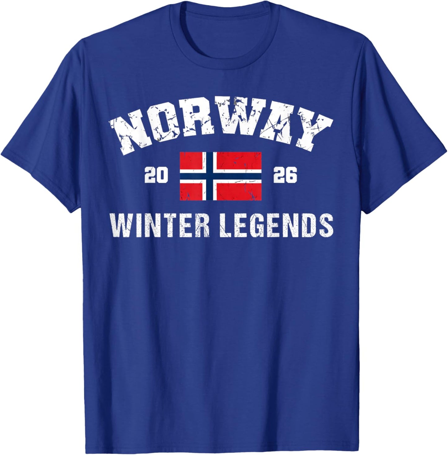 Norway Winter Legends 2026 Alpine T-Shirt - T-Shirt | Royal