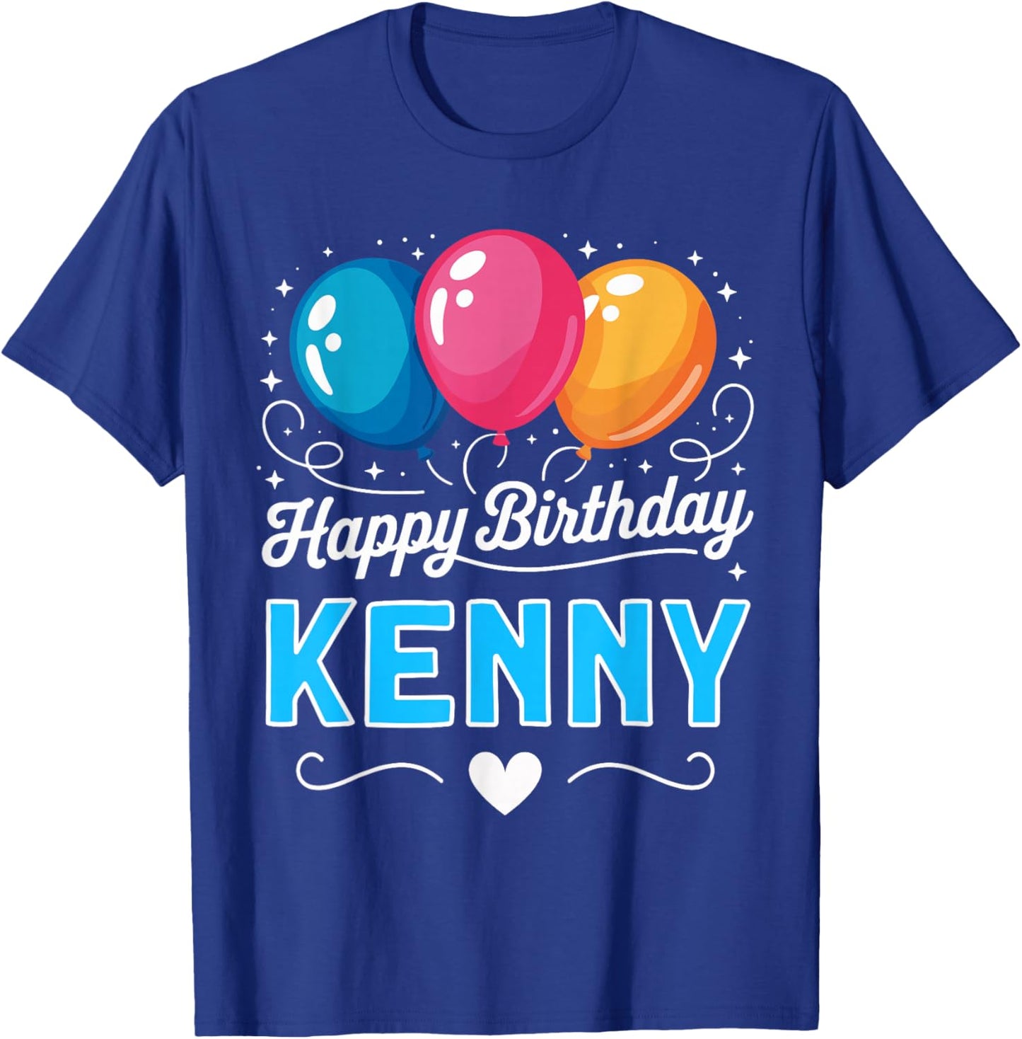 Happy Birthday Kenny T-Shirt - T-Shirt | Royal