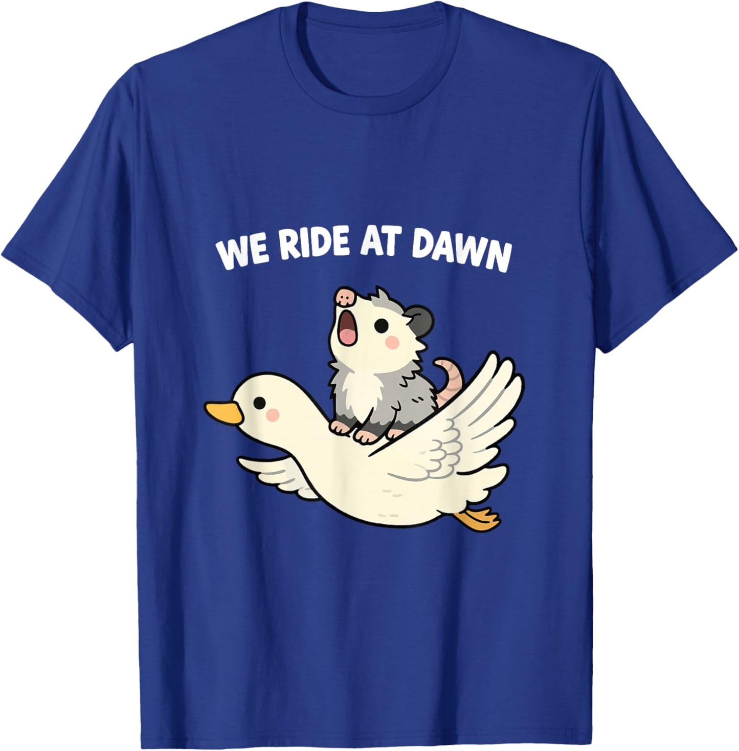 Funny Opossum Meme Kawaii Sarcastic Humor Girls Women T-Shirt - T-Shirt | Royal