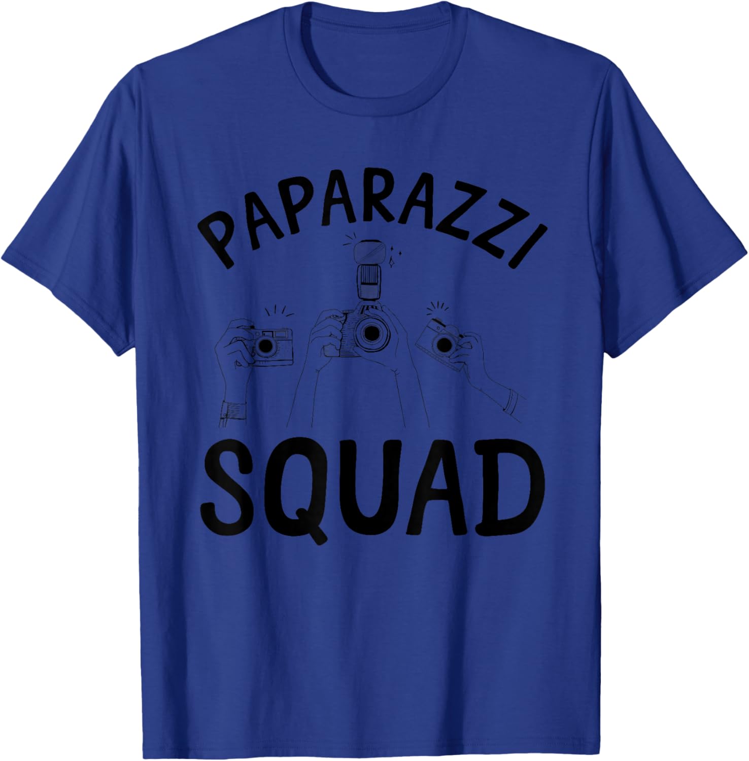 Paparazzi Design Women Press Photographer Paparazzi T-Shirt - T-Shirt | Royal