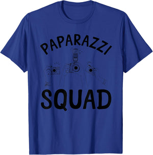 Paparazzi Design Women Press Photographer Paparazzi T-Shirt - T-Shirt | Royal