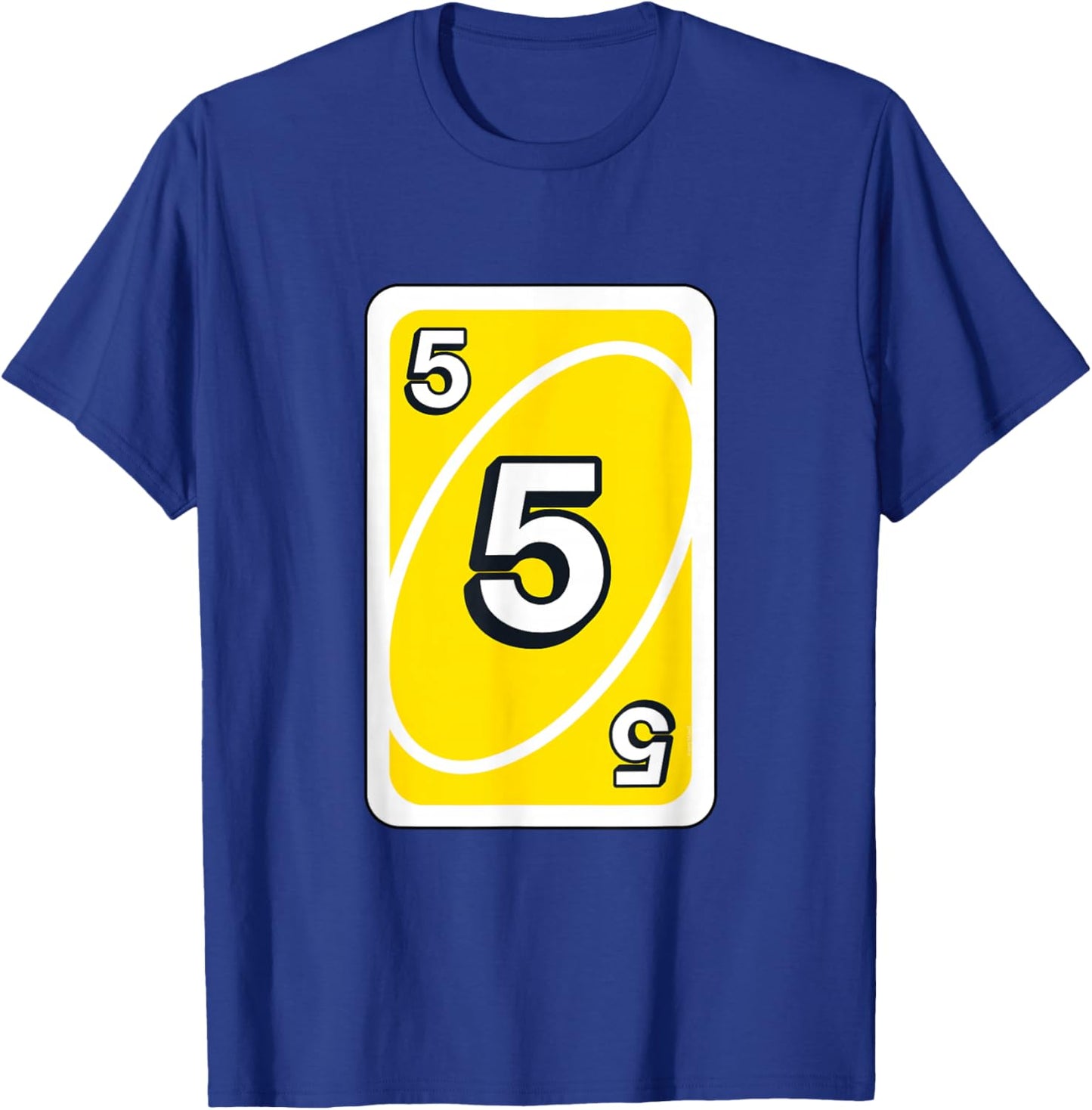 UNO Halloween Yellow 5" Card T-Shirt - T-Shirt | Royal