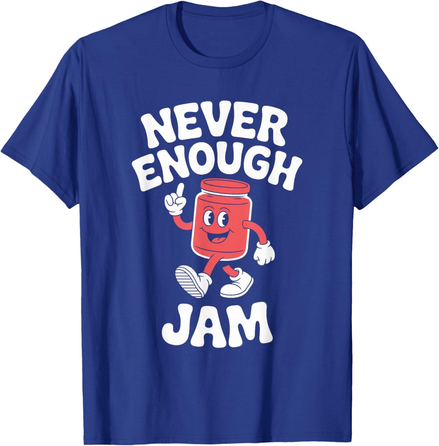 Funny Jam Retro T-Shirt - T-Shirt | Royal