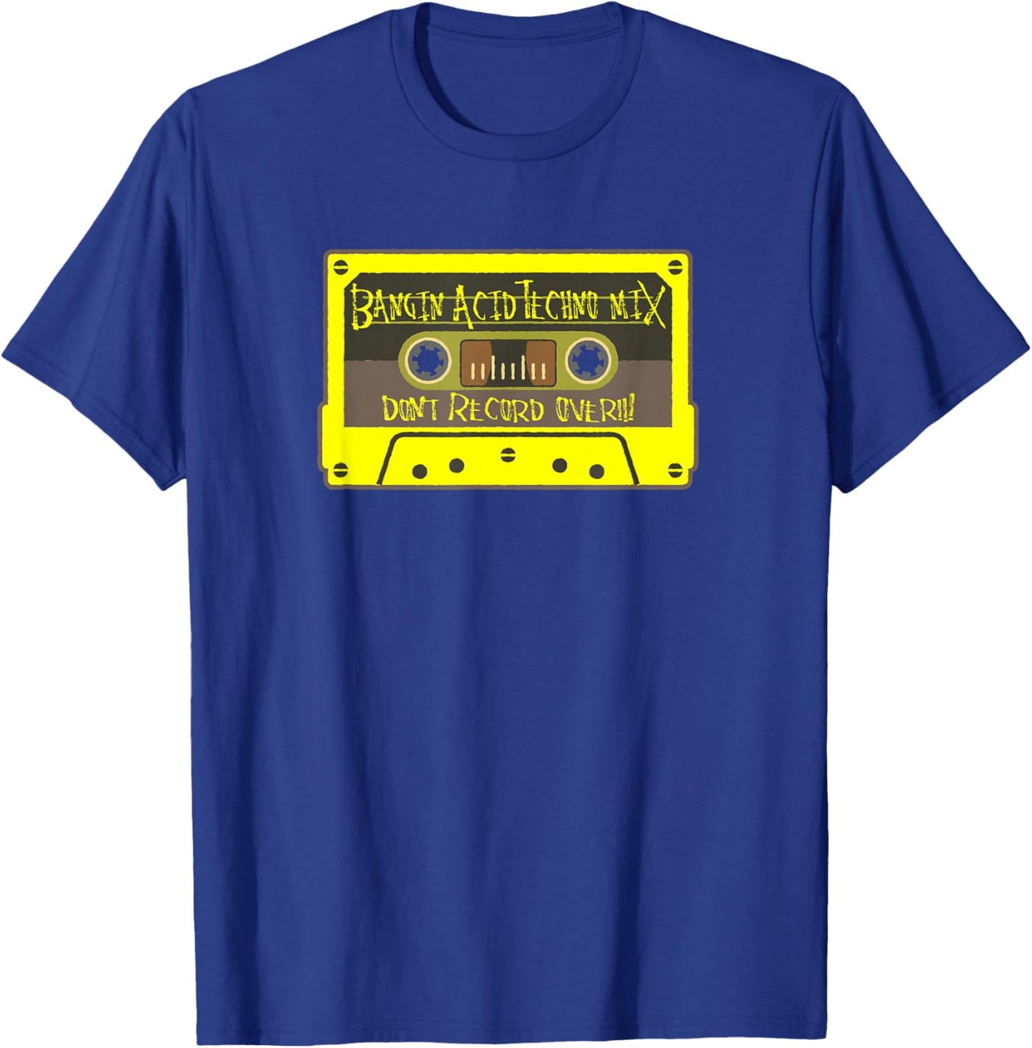Acid Techno Energy | Underground Rave Vibes T-Shirt - T-Shirt | Royal