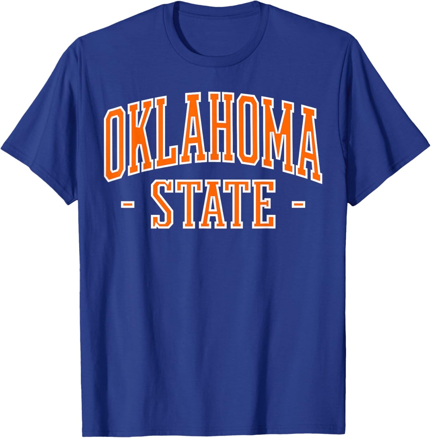 Oklahoma State Pride Classic Oklahoma Vintage T-Shirt - T-Shirt | Royal