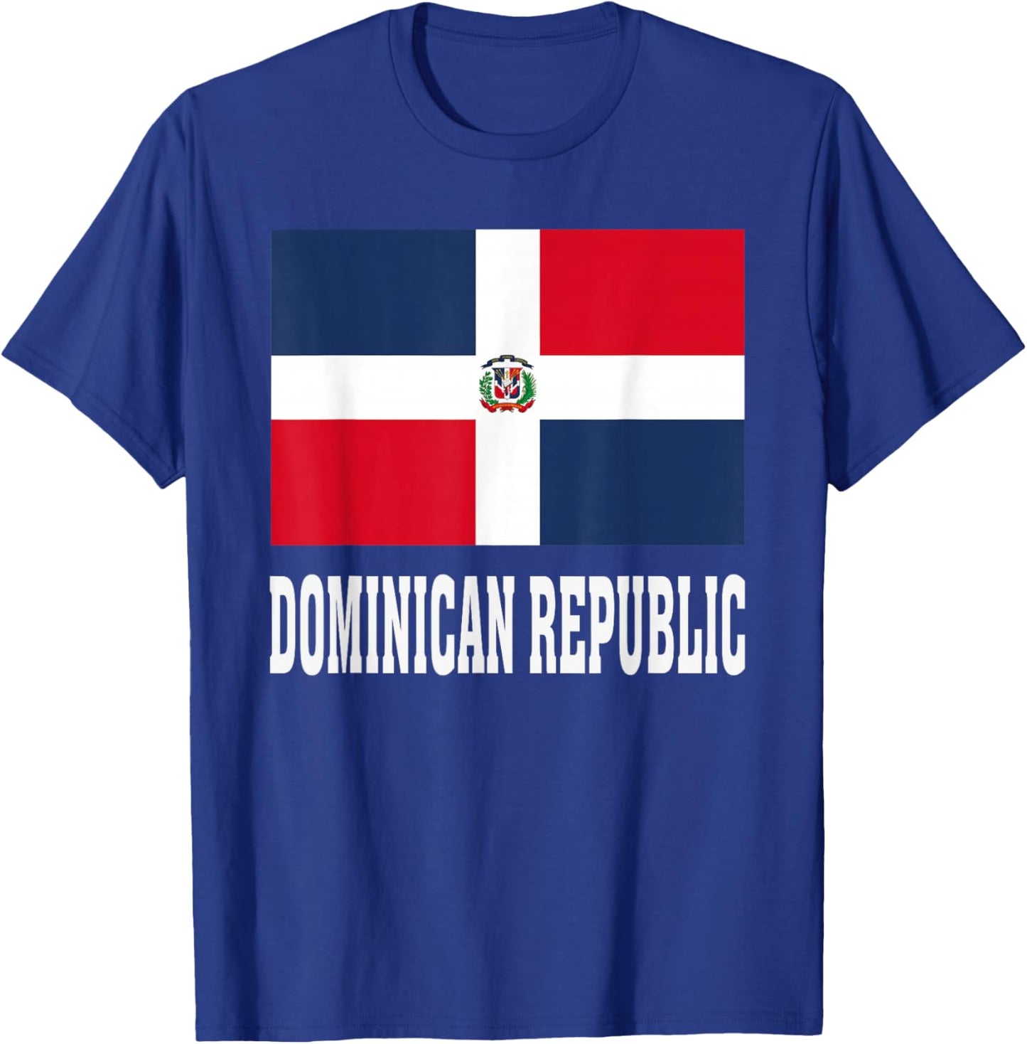 Dominican Republic Flag Patriotic National Roots Souvenir T-Shirt - T-Shirt | Royal