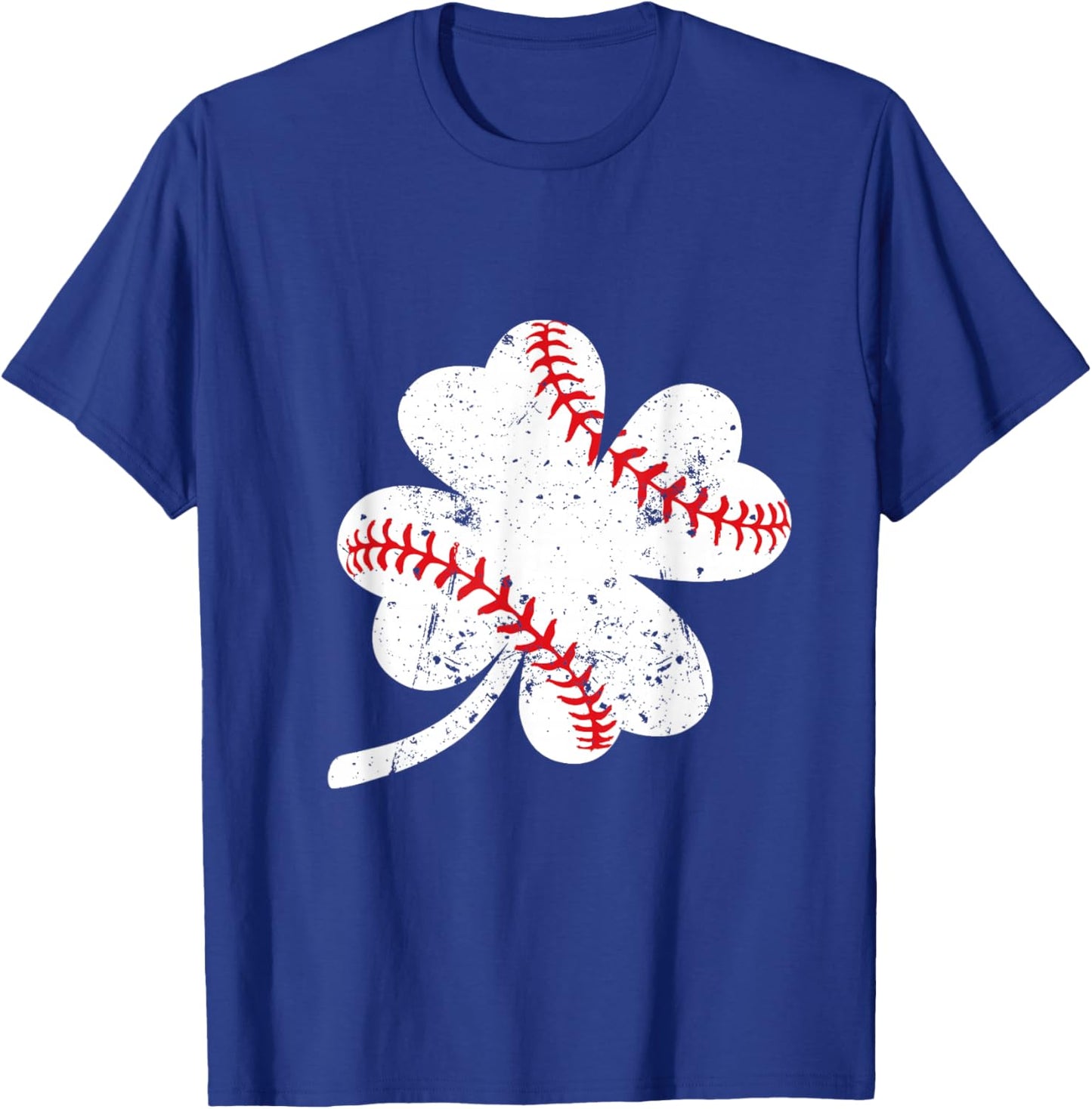 Shamrock Baseball T-Shirt - T-Shirt | Royal