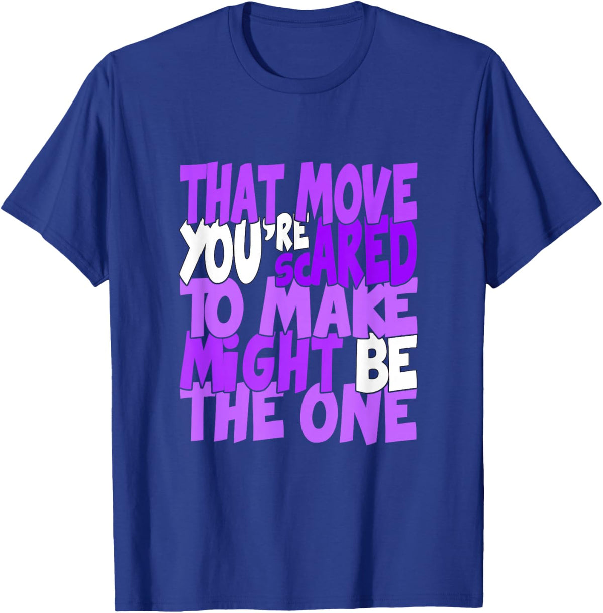 Purple Color Might Be The One Purple Graphic T-Shirt - T-Shirt | Royal