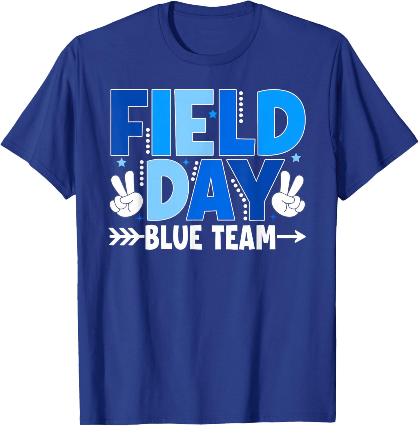 Field Day Blue Team Fun Day Boys Girls Kids Field Day 2026 T-Shirt - T-Shirt | Royal