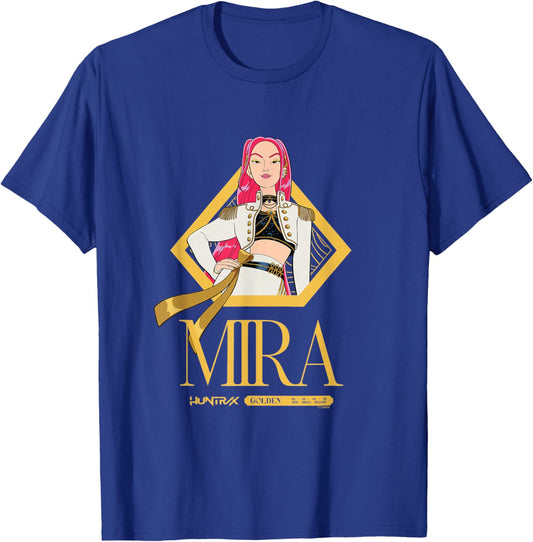 Kpop Demon Hunters Golden Mira Officially Licensed T-Shirt - T-Shirt | Royal