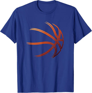 Basketball Silhouette Basketball Bball Sport T-Shirt - T-Shirt | Royal