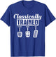 Classically Trained Clutch Brake Gas Manual car T-Shirt - T-Shirt | Royal
