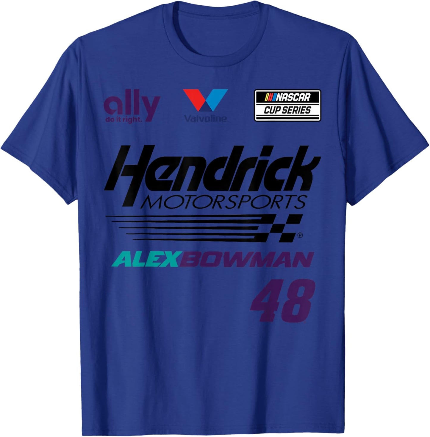 NASCAR - Alex Bowman - Jersey T-Shirt - T-Shirt | Royal