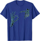 67 Meme Skeleton Hand 6 7 Halloween Six Seven T-Shirt - T-Shirt | Royal