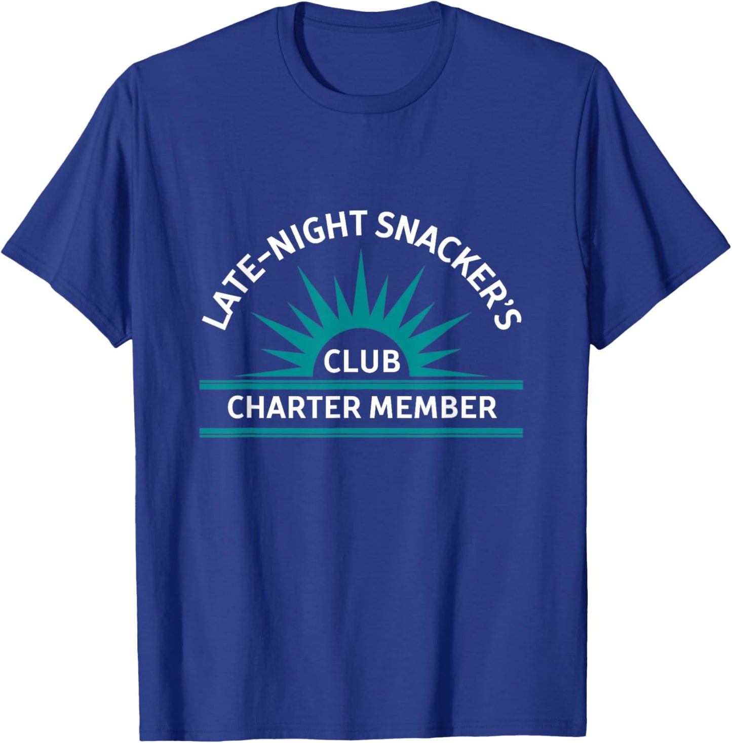 Late-Night Snacker's Club T-Shirt - T-Shirt | Royal
