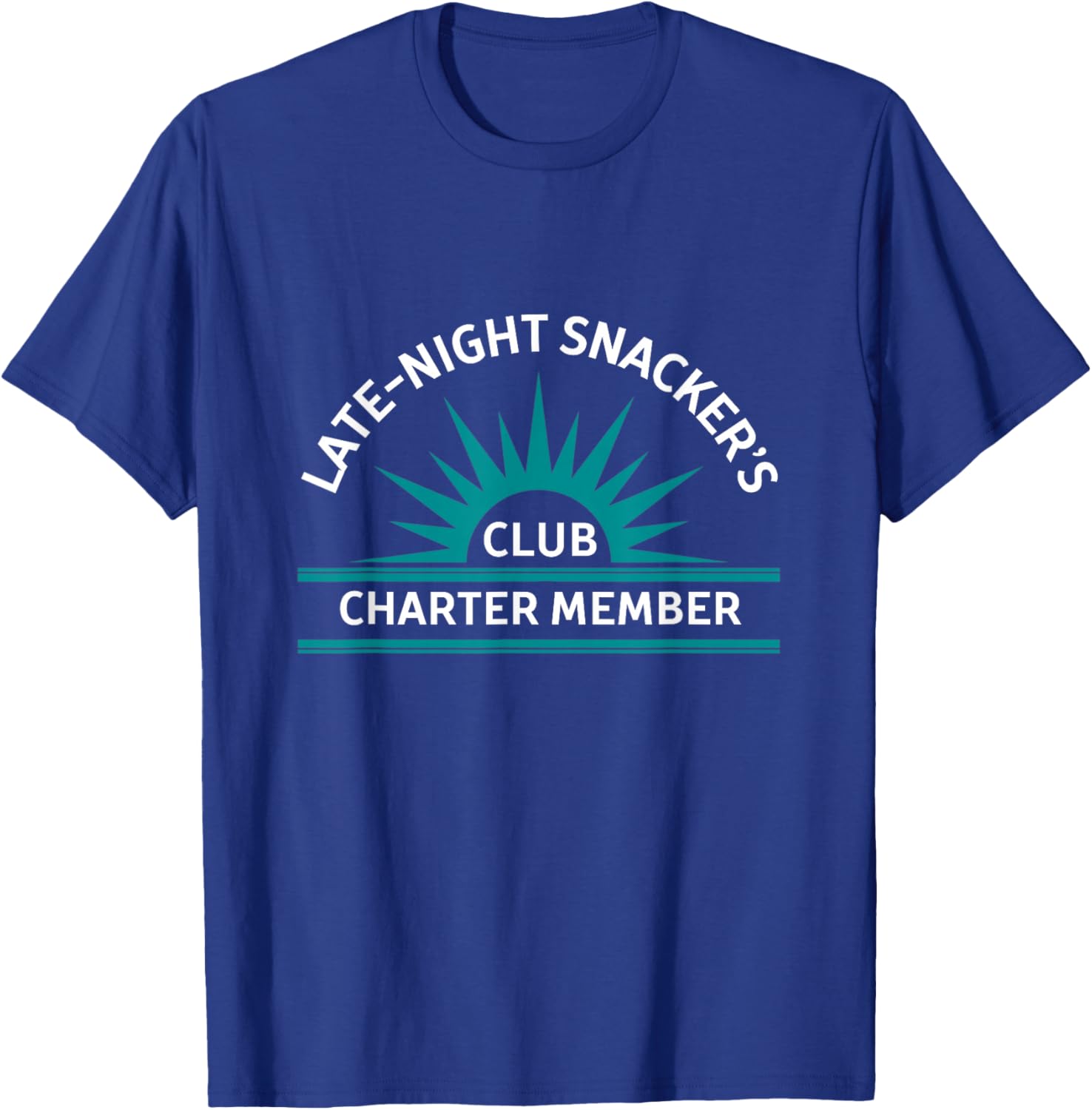 Late-Night Snacker's Club T-Shirt - T-Shirt | Royal