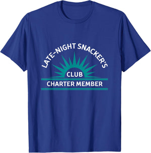 Late-Night Snacker's Club T-Shirt - T-Shirt | Royal