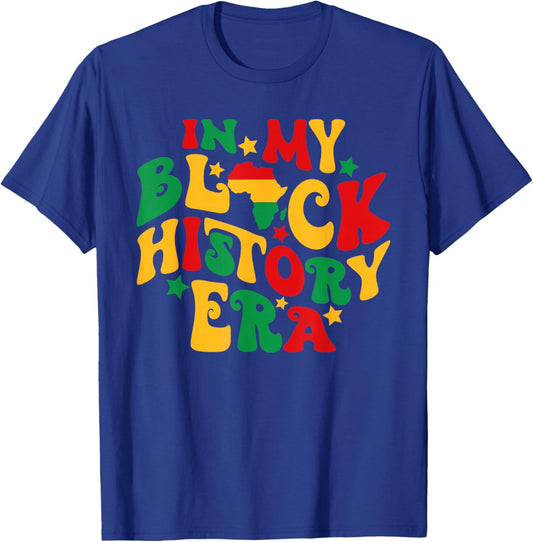 Groovy in My Black History Era African Pride Men Women Kids T-Shirt - T-Shirt | Royal