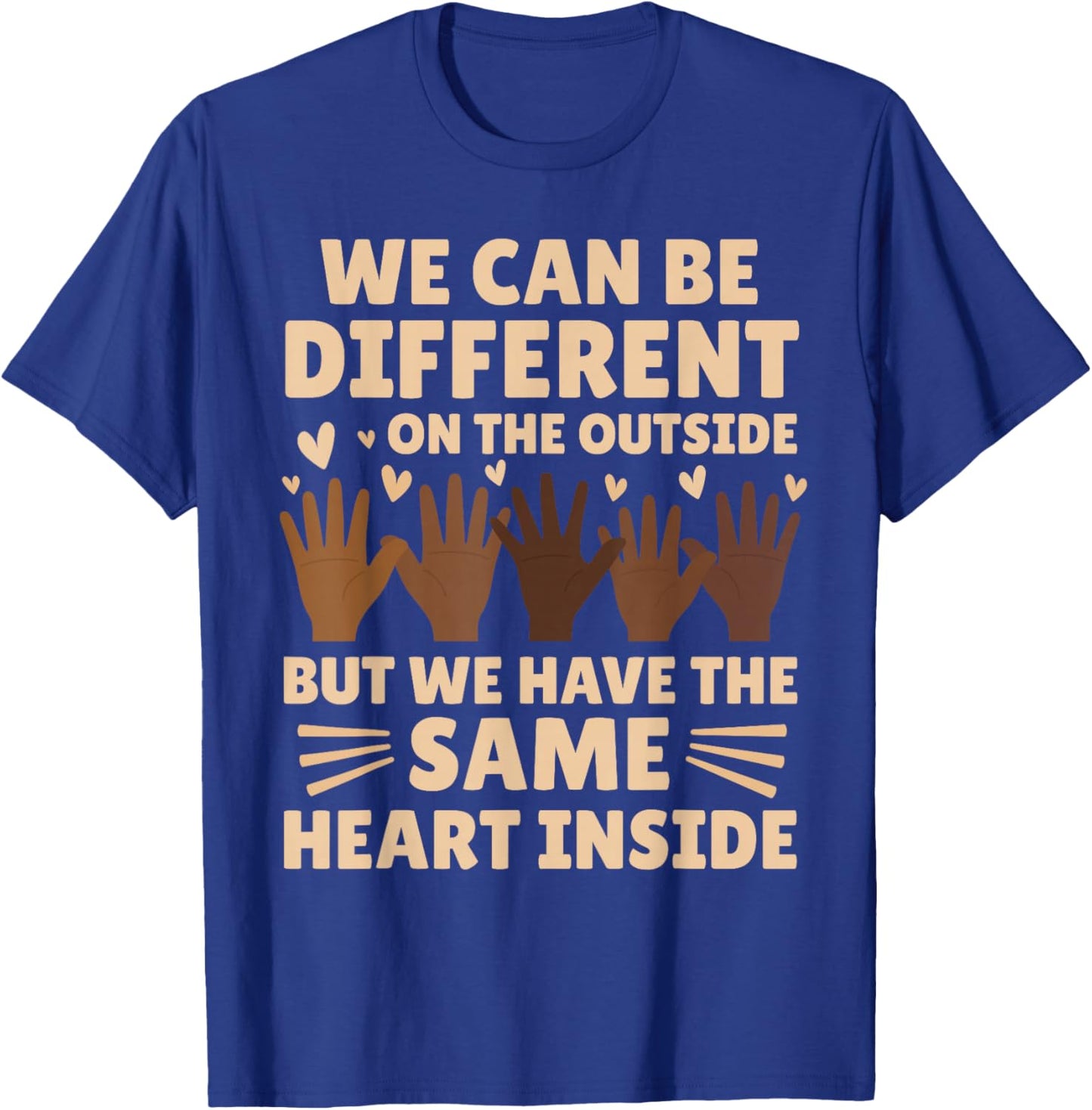 Same Heart Black History Month African American Women Kids T-Shirt - T-Shirt | Royal