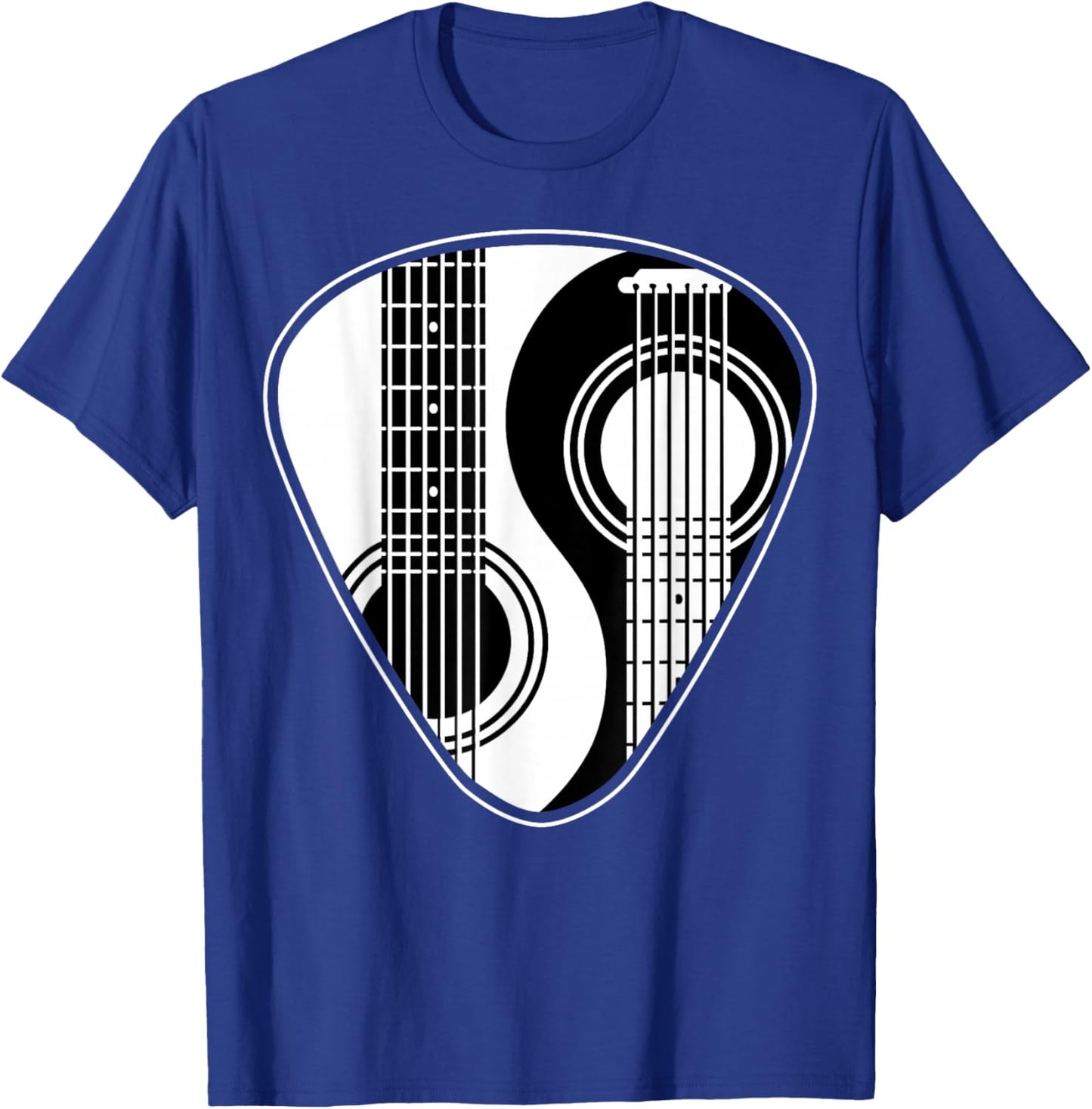 Pajuelas Guitarra, púas, plumillas plectros Guitar Guitarist T-Shirt - T-Shirt | Royal