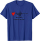 Heartbeat My Heart Belongs to Him Cute Couple T-Shirt - T-Shirt | Royal