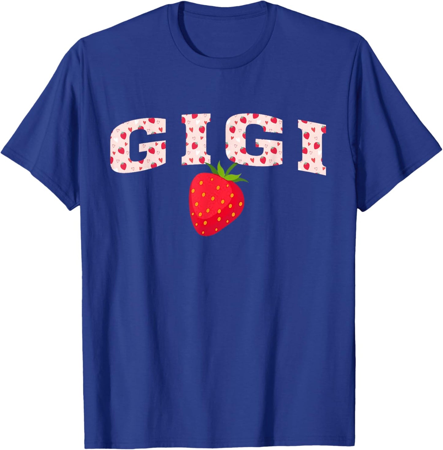 Gigi First Birthday Strawberry Family Matching T-Shirt - T-Shirt | Royal
